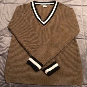 Hem & Thread varsity style sweater